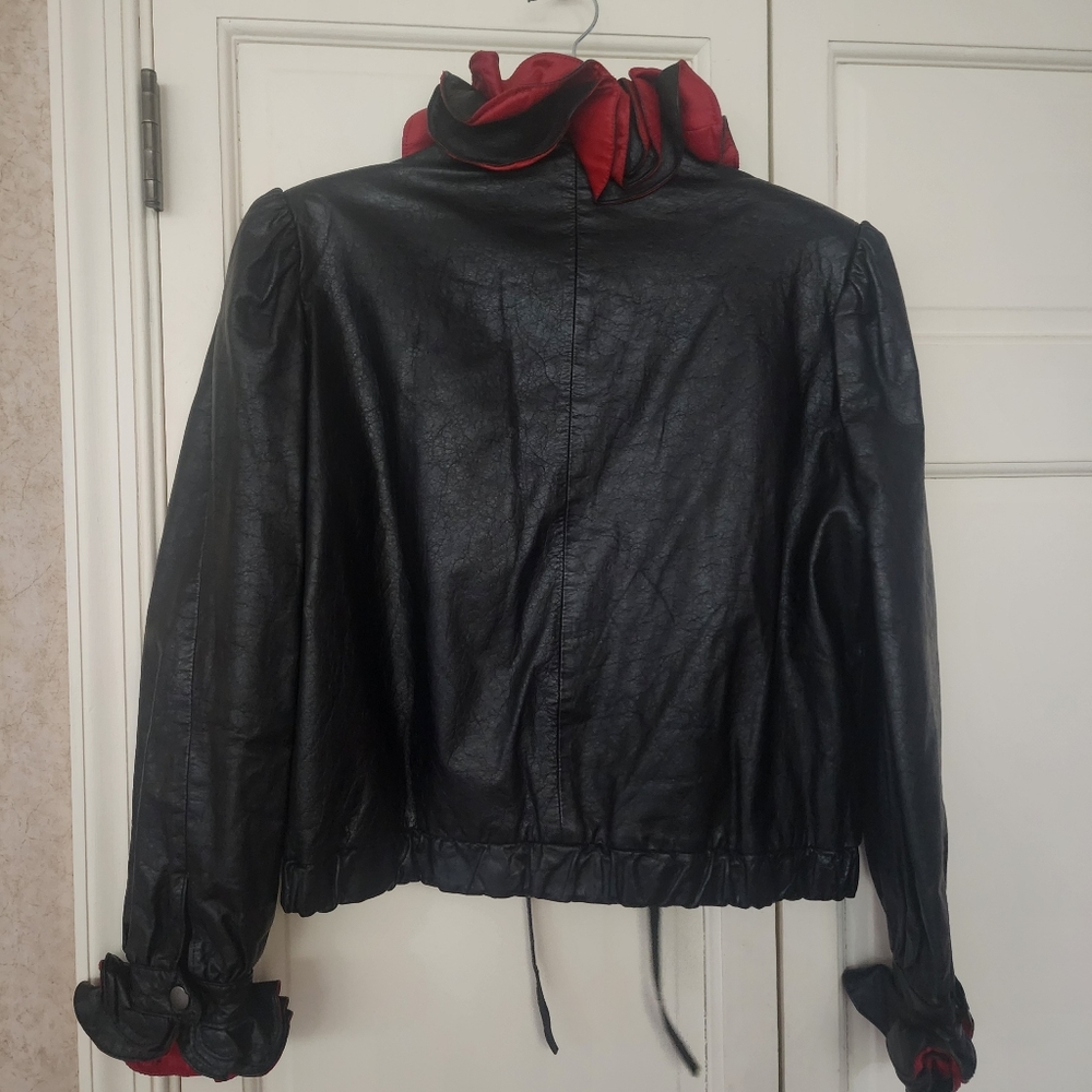 Marco Moroni Black 100%  Leather Jacket.Made In Argentina. - Picture 6 of 12